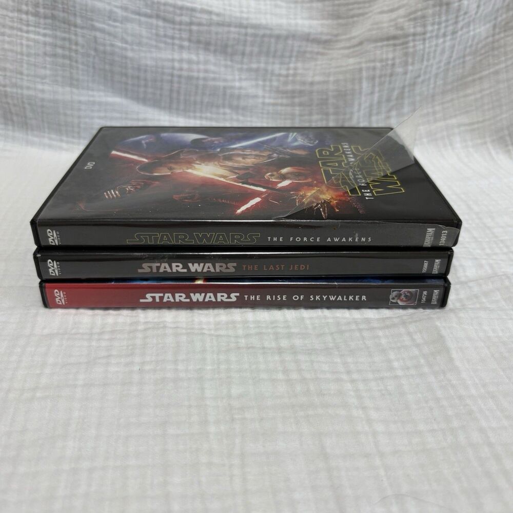Star Wars sequel trilogy - The Force Awakens The Last Jedi The Rise of Skywalker